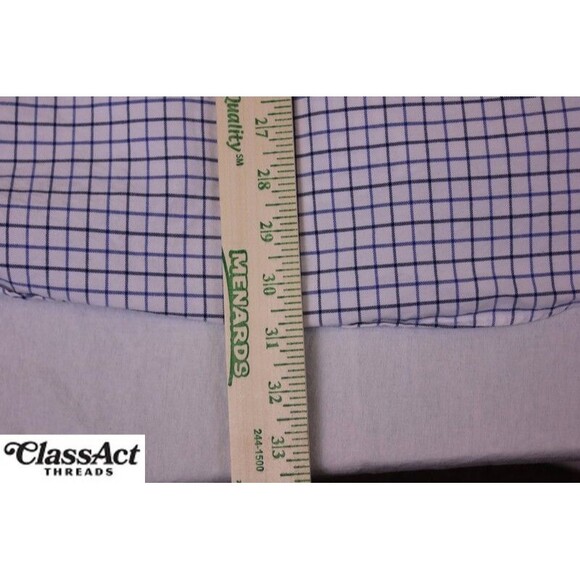 Polo Ralph Lauren Mens White Checked Cotton Long Sleeve Flesh Pony Sz XL - Picture 6 of 8